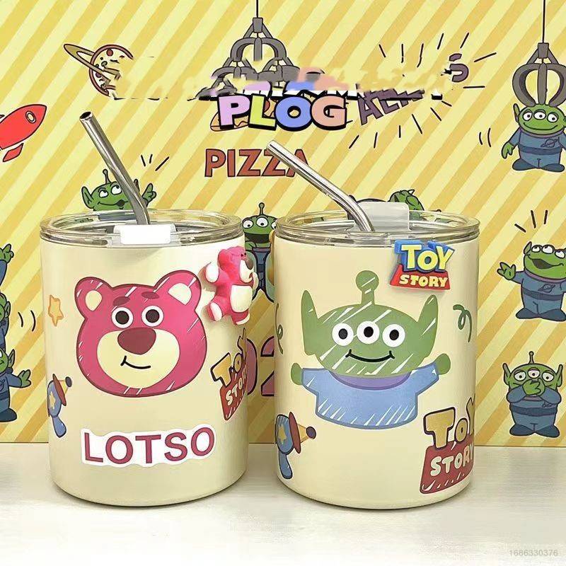 Sy2 Bình Nước Giữ Nhiệt Bằng Thép Không Gỉ 304 Cỡ Lớn Họa Tiết Toy Story Lotso Xinh Xắn