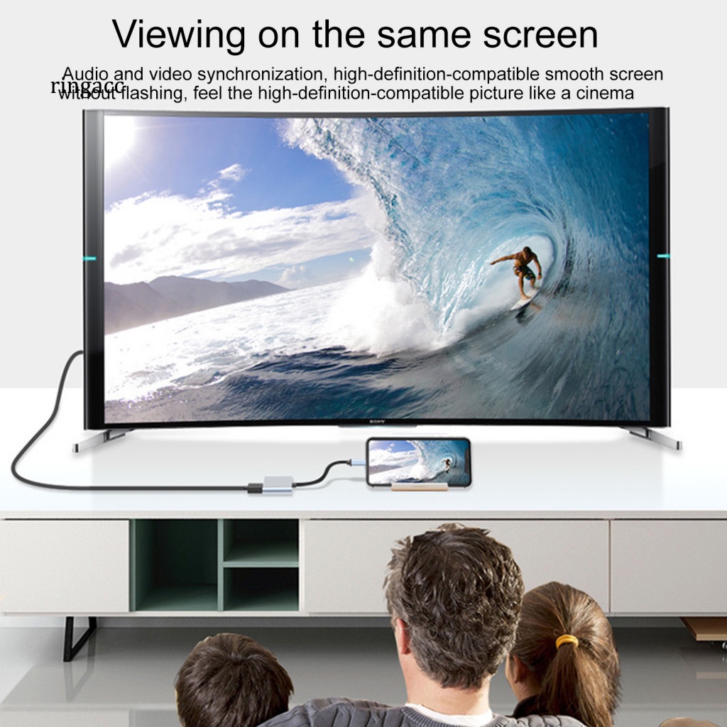 Trạm Kết Nối RGA Cổng Type-C Sang HDMI Cho Máy Tính