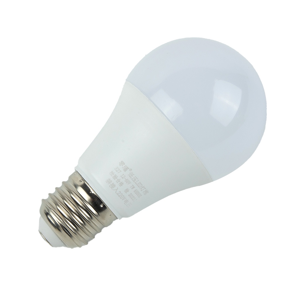 1 Bóng Đèn Vàng + Trắng 6500k 700lw E27 Pin Lithium
