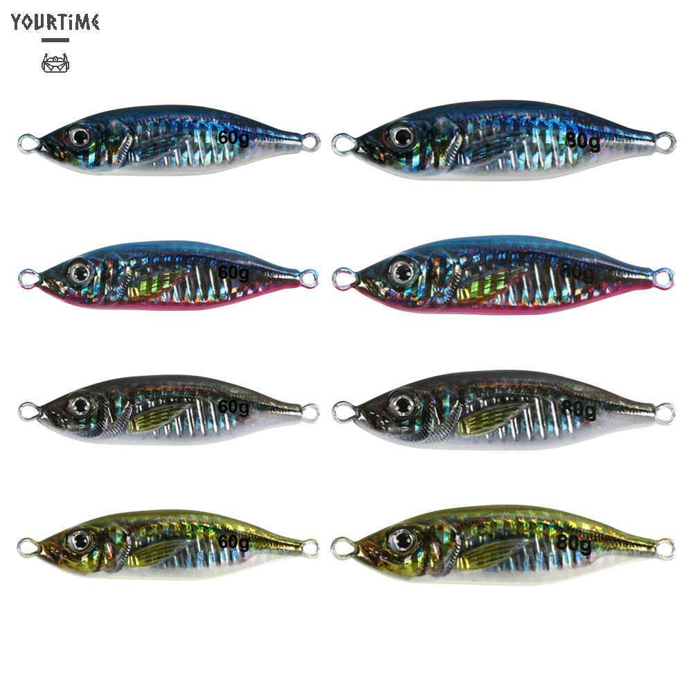 Mồi Câu Cá Giả Phát Quang 6.8cm 60g 7.5cm 80g 3D