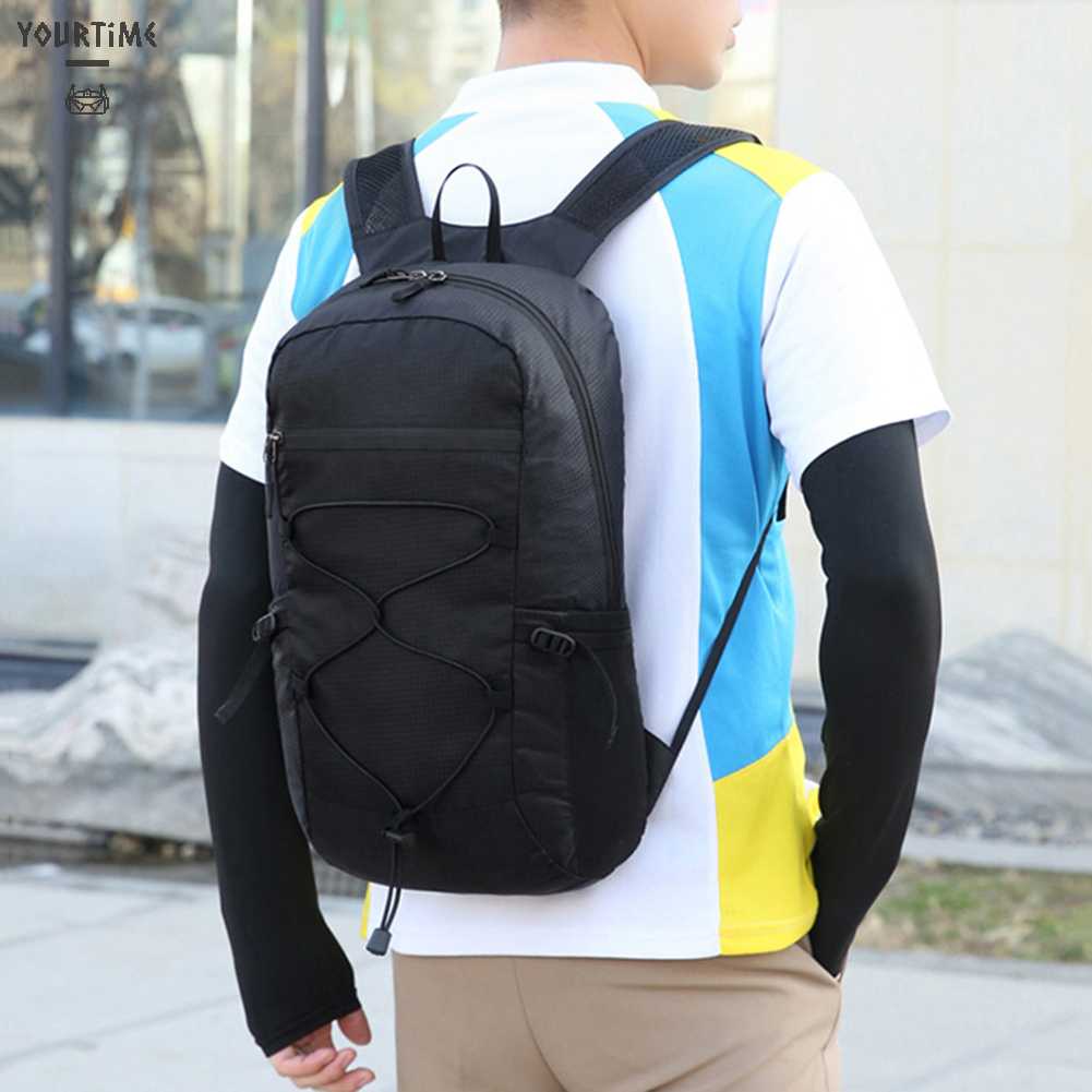 Ba Lô Nylon Gọn Nhẹ Có Thể Gấp Gọn Dùng Cho Leo Núi / Cắm Trại /