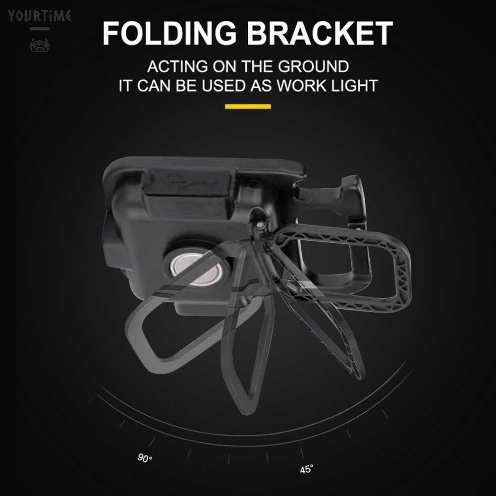 Móc Khóa Đèn Pin Mini COB 4 Chế Độ Sáng Tiện Dụng