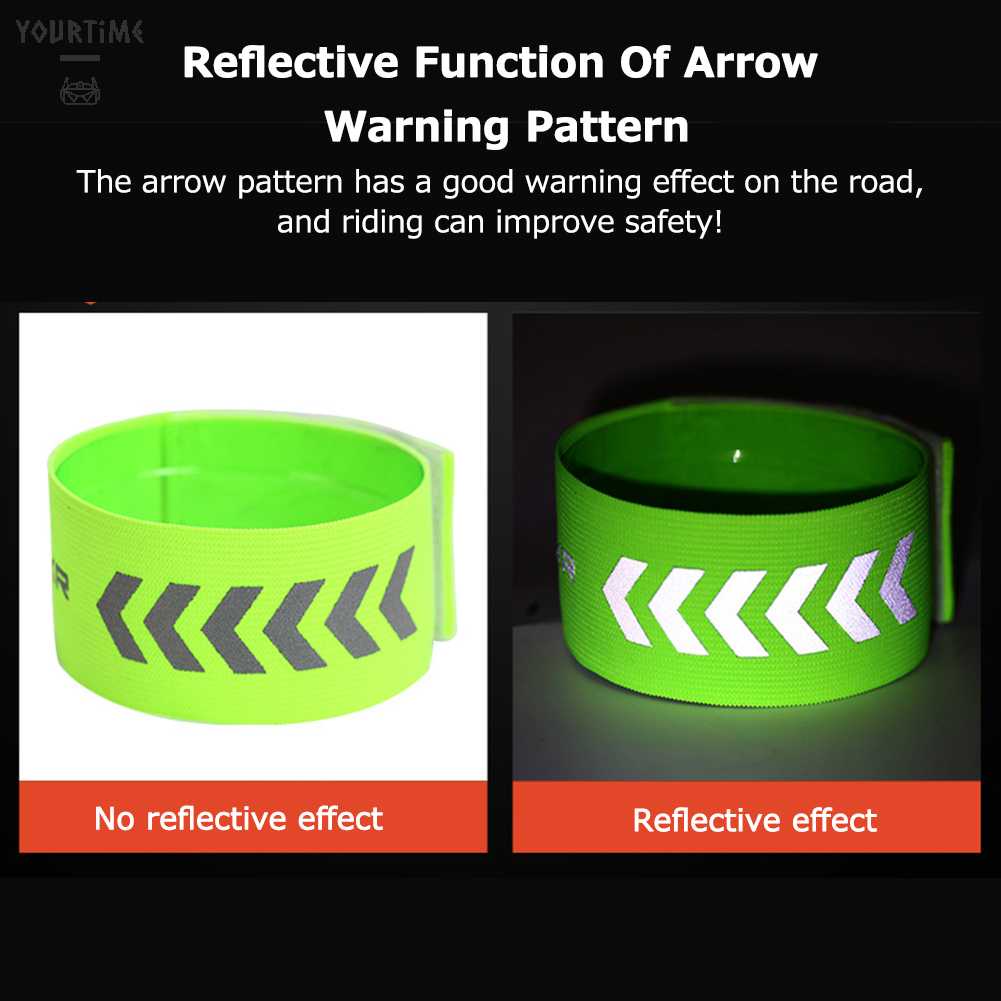 Đai Phản Quang Đeo Chân Cảnh Báo Ban Đêm Cho Hoạt Động Thể Thao