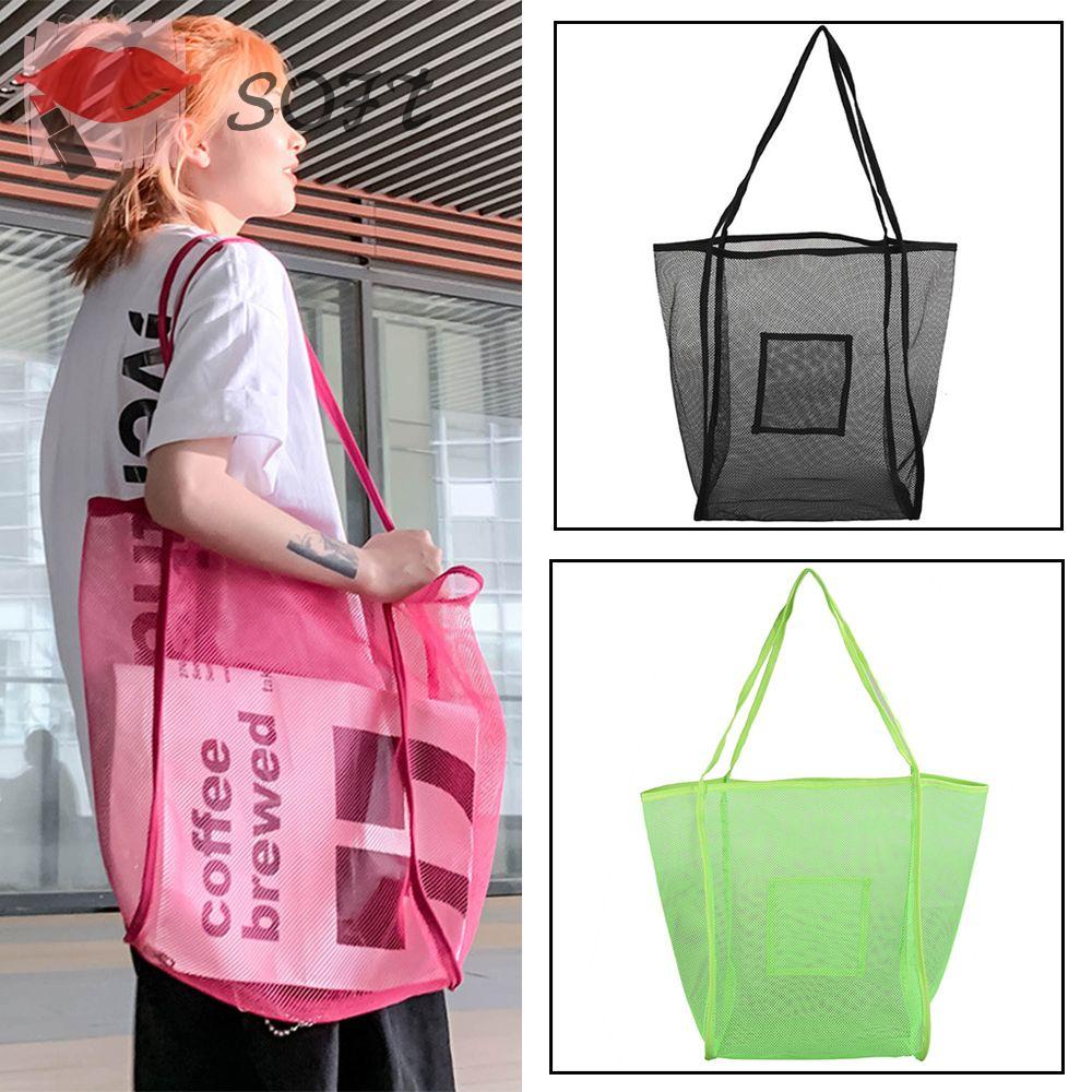 Túi Lưới Đựng Đồ Mua Sắm / Đi Biển Tiện Dụng Cho Nữ