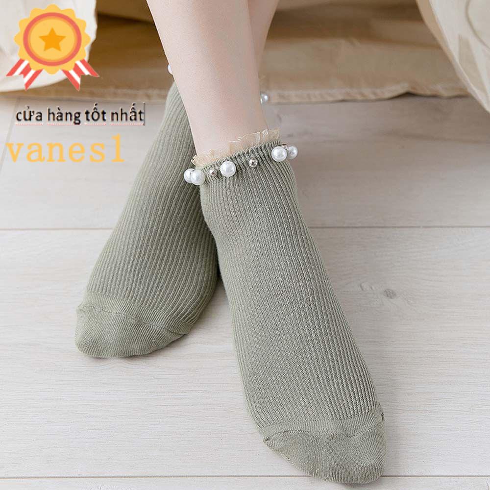 Tất Thuyền VANES1 Nữ Mùa Thu Thời Trang