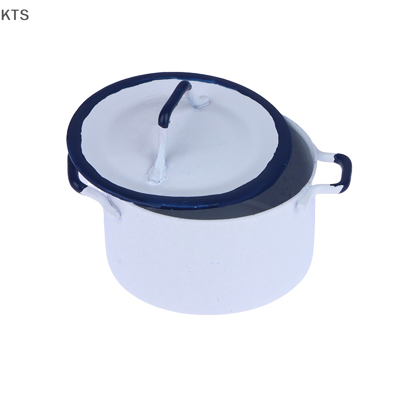 Nồi Nấu Ăn Có Nắp Tỉ Lệ 1: 12 Cho Nhà Búp Bê