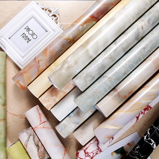 1 Mét Decal Giấy Dán Tường Mẫu ĐÁ SANG TRỌNG Khổ Rộng 45cm, Keo Sẵn (Nhiều Mẫu)