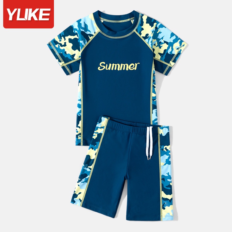 Bộ Đồ Bơi Một Mảnh Thời Trang Mùa Hè Cho Bé Trai