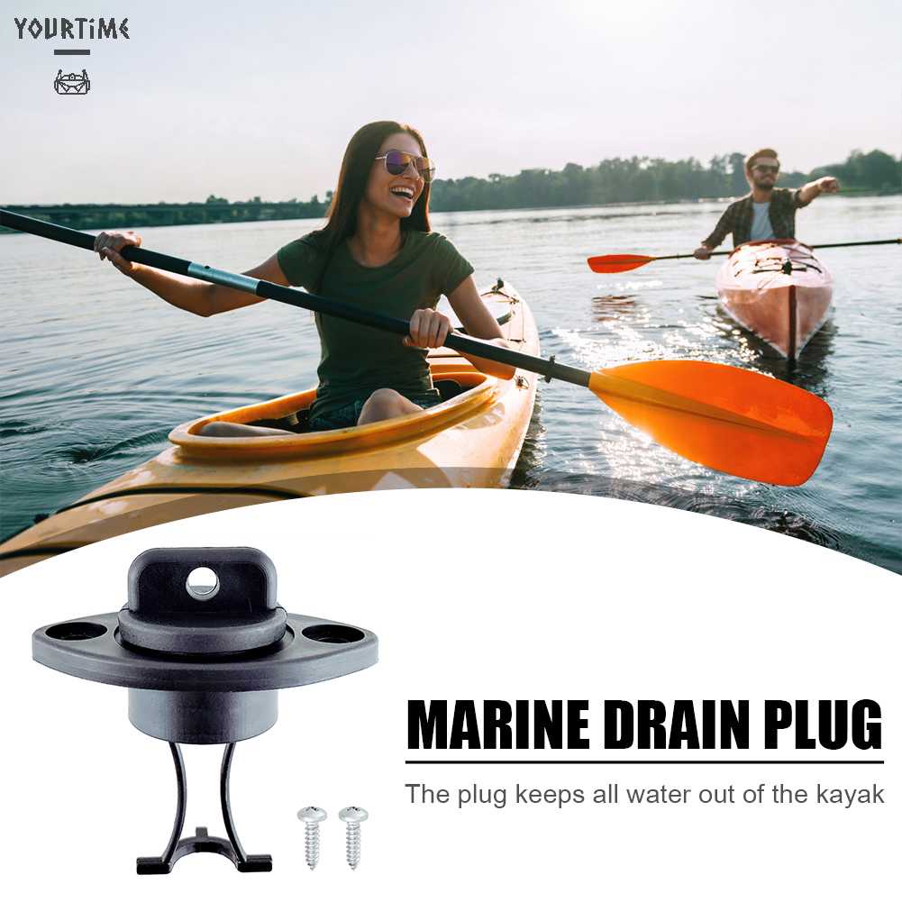 Nút Chặn Lỗ Thoát Nước Hình Oval Bằng Thép Không Gỉ Cho Thuyền Kayak