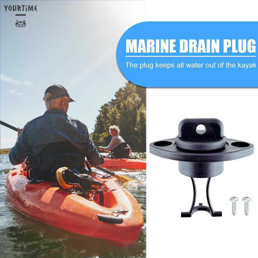 Nút Chặn Lỗ Thoát Nước Hình Oval Bằng Thép Không Gỉ Cho Thuyền Kayak