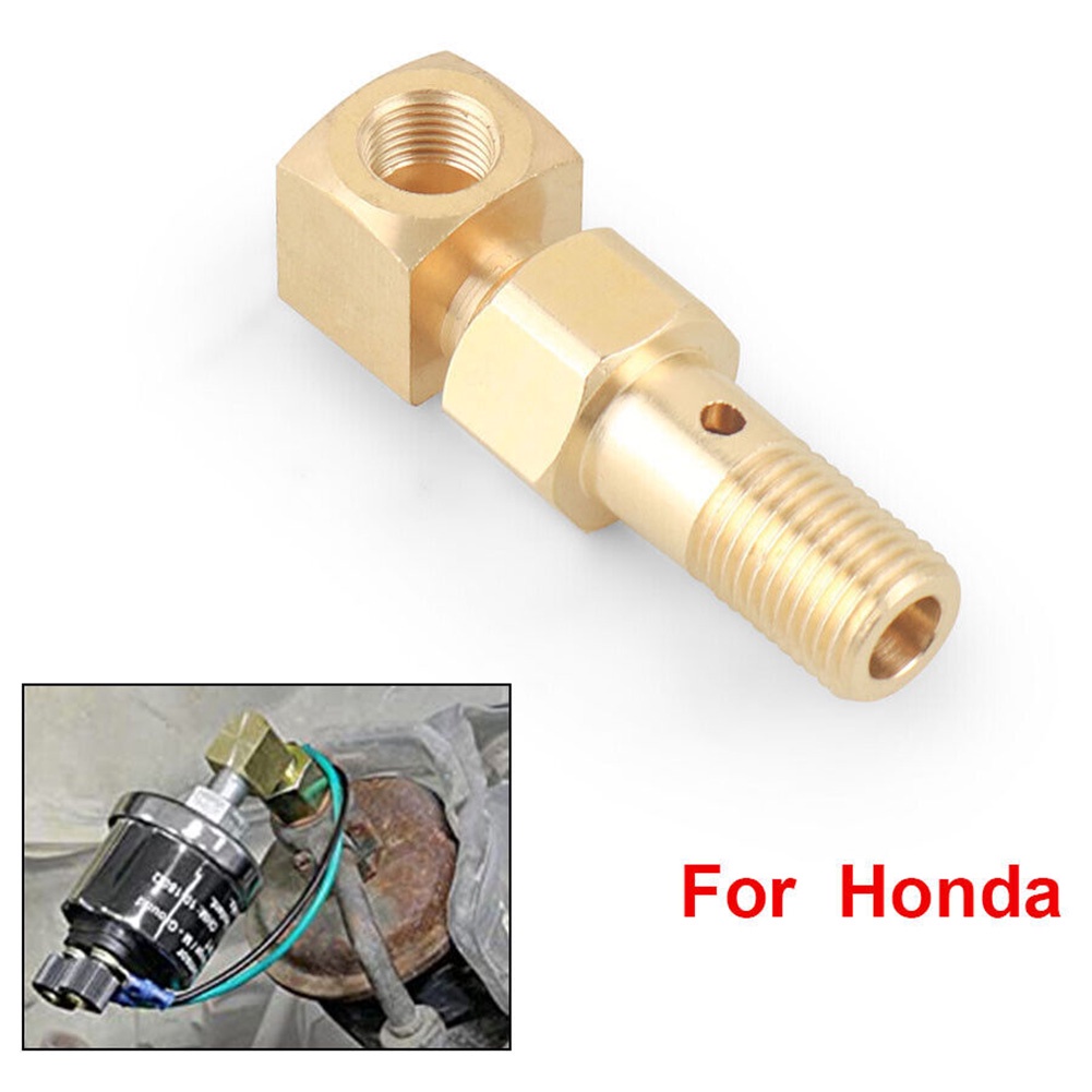 Bộ Chuyển Đổi Áp Suất Nhiên Liệu M12x1.25 Sang 1 / 8-27 NPT Cho Xe Honda Civic