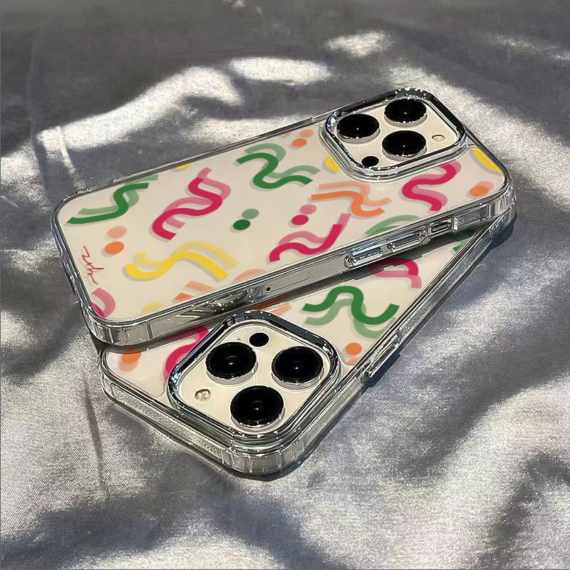 ✅Ốp Điện Thoại Dẻo Màu Sắc Đơn Giản Thời Trang Chống Sốc Cho Iphone128max / 14pro117 plus 13 LADZ