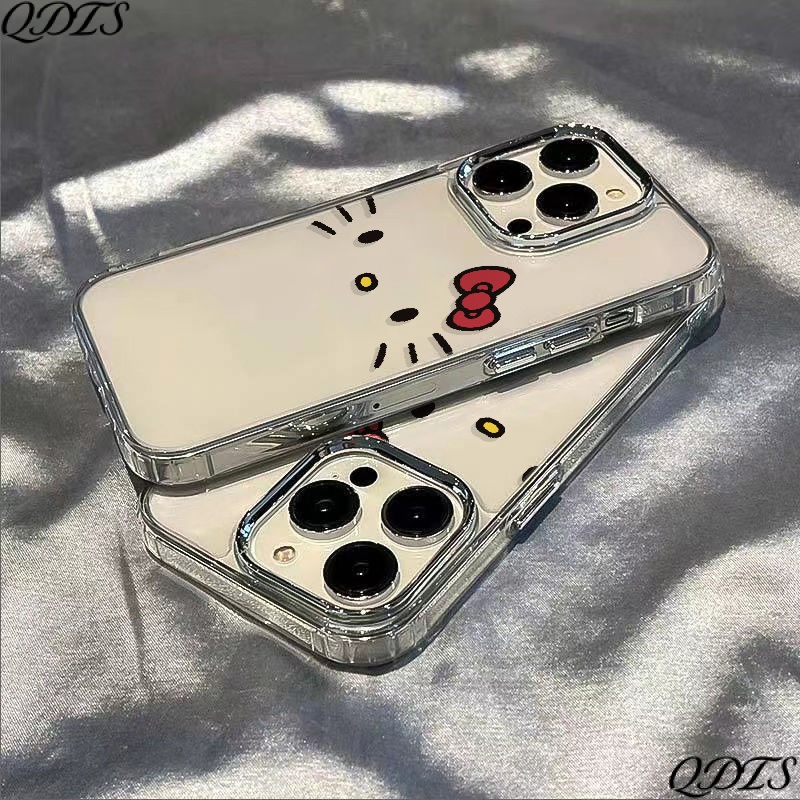 ✅Ốp Điện Thoại Mềm Chống Sốc In Hình Mèo Hello Kitty Cho Iphone 7 14pro 13In 8 11max 12 P3Y3 7