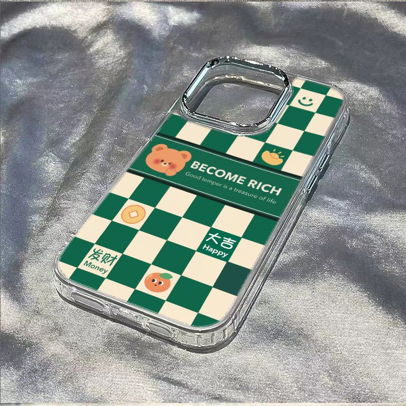 ✅Ốp Điện Thoại Mềm Chống Sốc In Hình Gấu Cho Iphone12714pro max 8plus 13 11ins KHX1