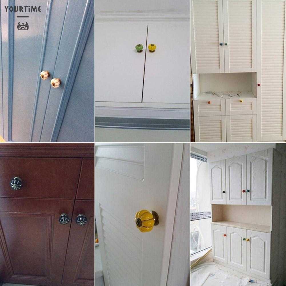 Tay Nắm Cửa Tủ Hình Bí Ngô Vintage