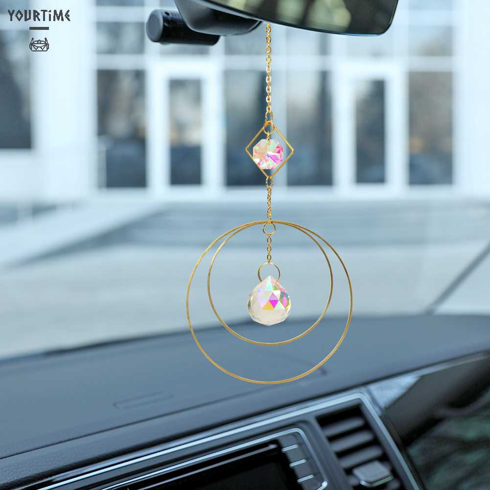 Quả Cầu Pha Lê Treo Trang Trí Sân Vườn