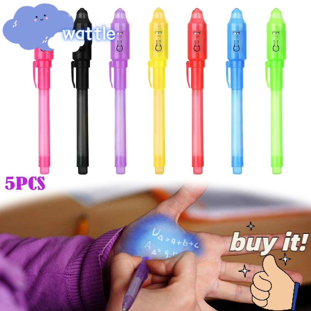 Bút Đèn UV Nhiều Màu Sắc Dùng Để Viết Lời Nhắn Trong Bữa Tiệc