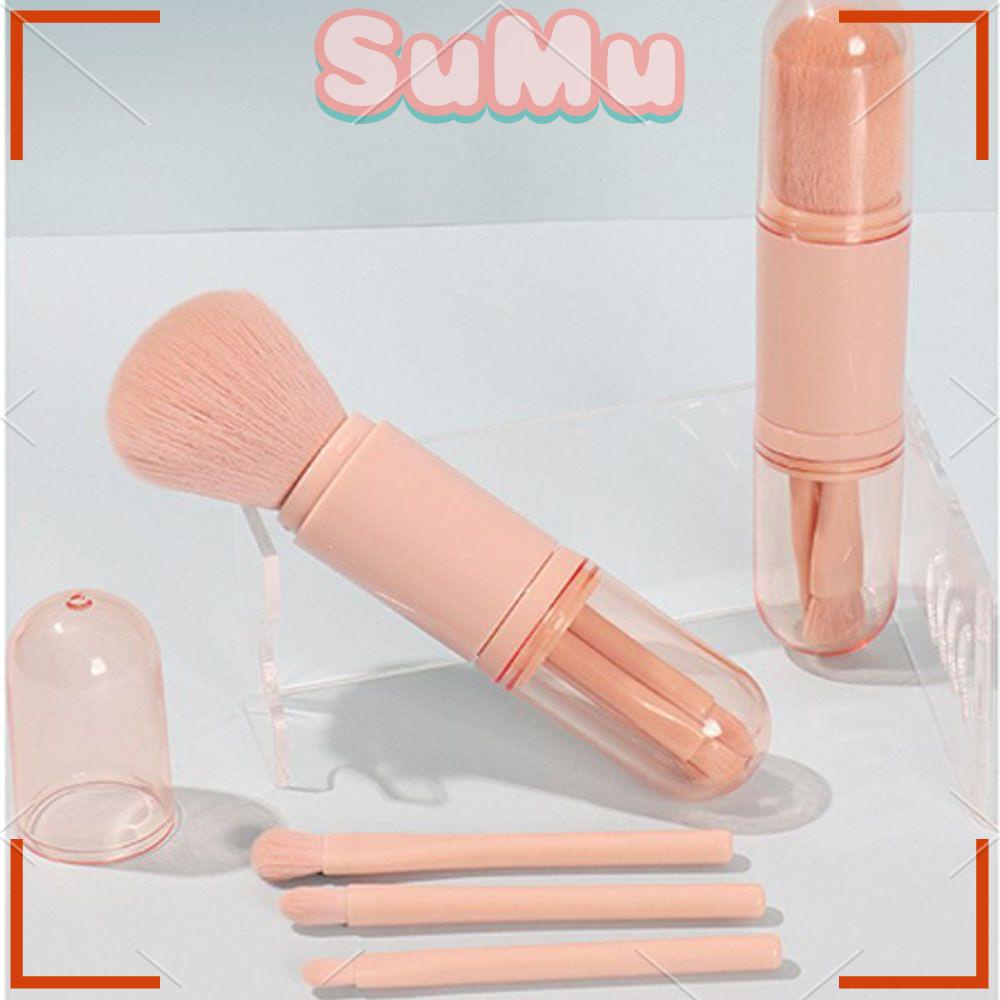 Set Cọ Trang Điểm Mắt Bốn Trong Một Tiện Lợi SUMU