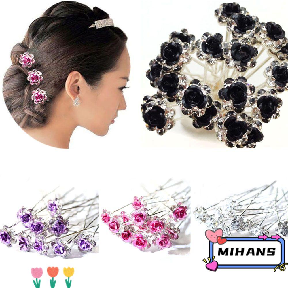 Set 20 Kẹp Tóc Hoa Thời Trang Cho Cô Dâu