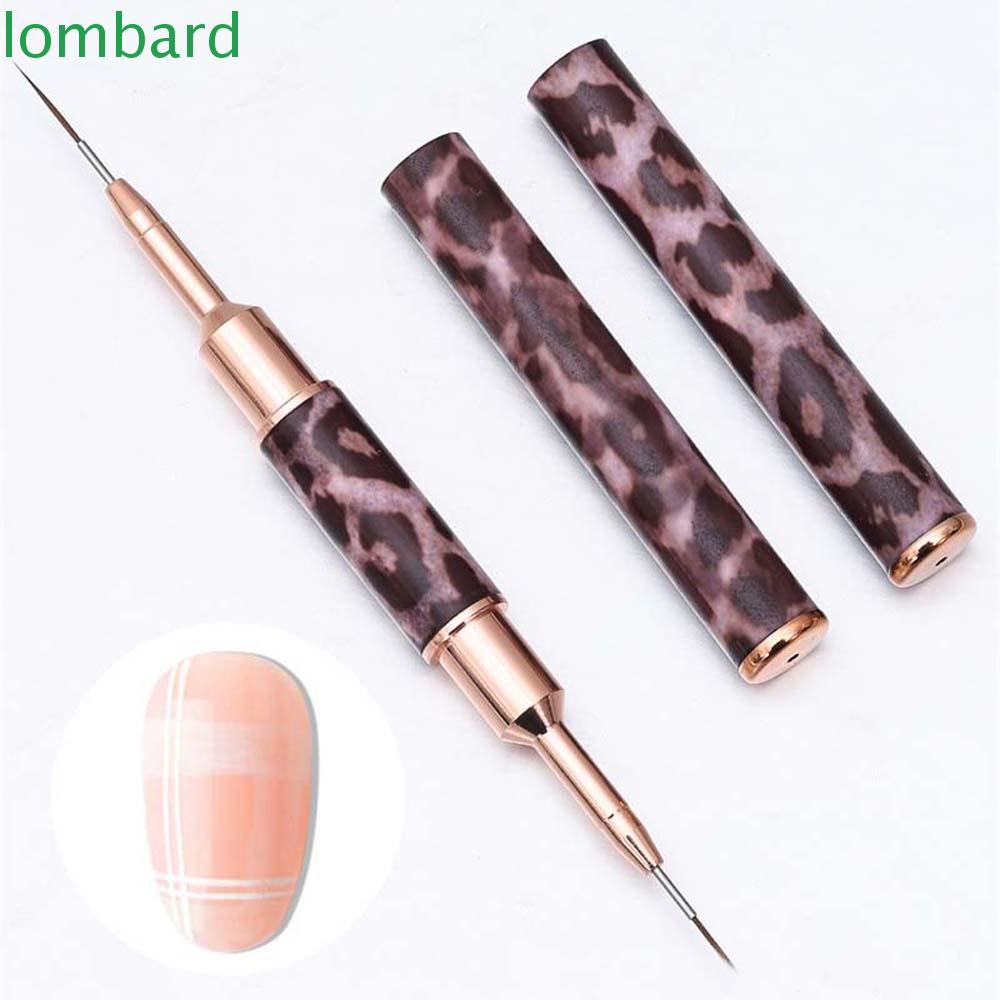 Cọ Vẽ Móng Tay 3D Dây Kéo Họa Tiết Da Báo Nhật Bản Siêu Mỏng