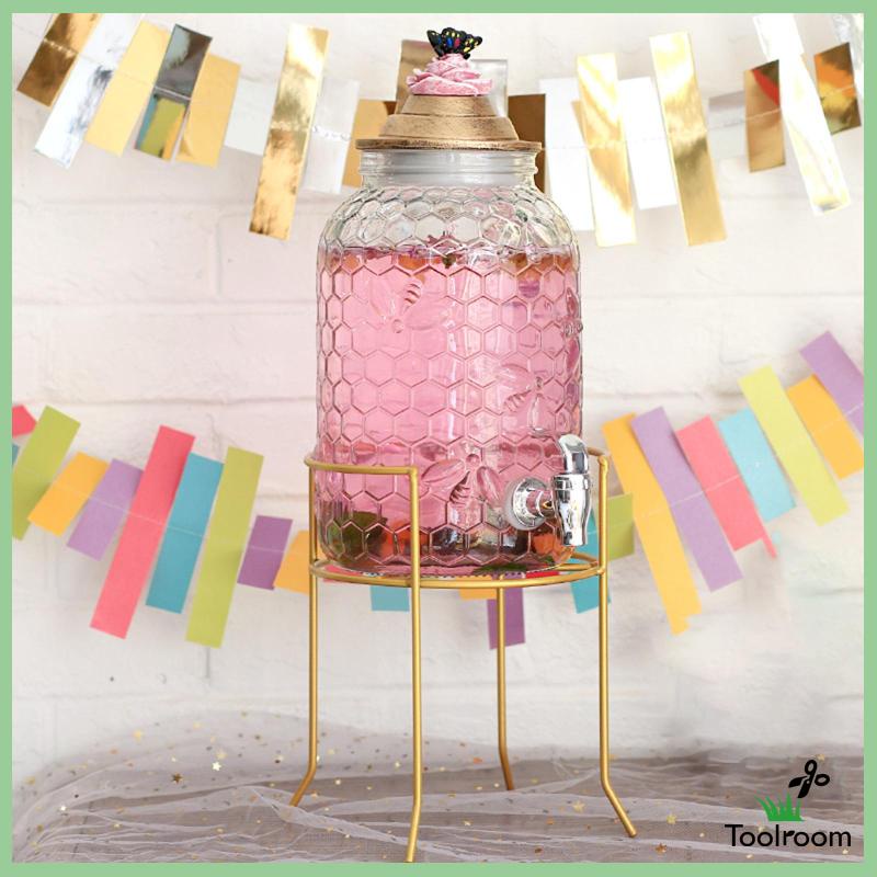 Giá Đỡ Bình Thủy Tinh / Trà Bằng Kim Loại Tiện Dụng Cho Bữa Tiệc