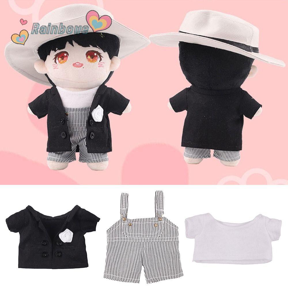 Set Áo Búp Bê Và Quần Dài Màu Cầu Vồng Thời Trang Cao Cấp Cho Bé