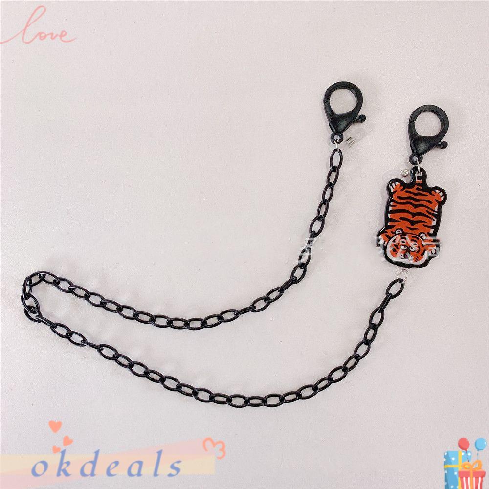 Dây Đeo Mặt Bằng Acrylic Họa Tiết Hoạt Hình Dễ Thương