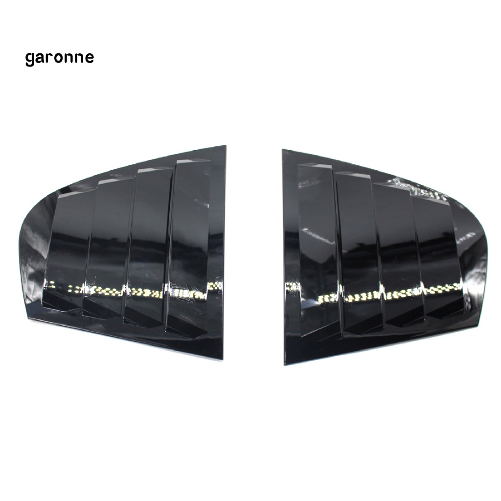 Set 2 Dụng Cụ Hỗ Trợ Lắp Đặt Cửa Sổ Xe Hơi Hình Tam Giác Màu Đen Bóng 51347060211 51347060212 Phụ Kiện Chuyên Dụng Dành Cho BMW 3 Series E90 09-11