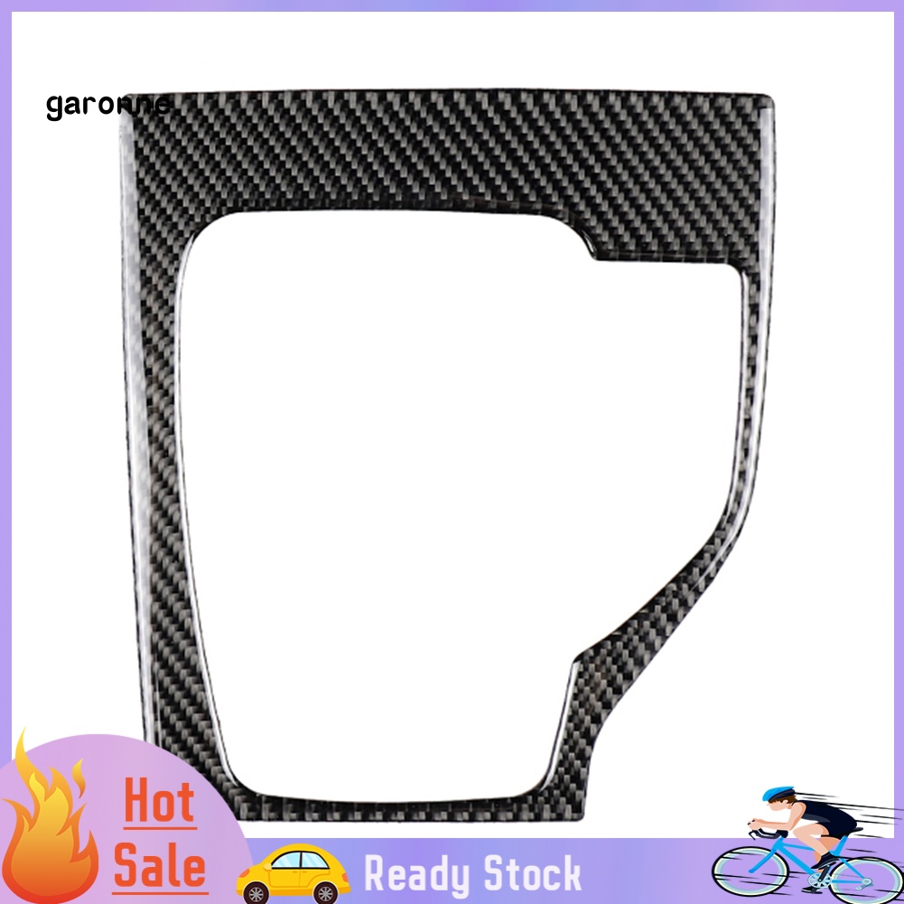 Miếng Dán Sợi Carbon Trang Trí Bảng Điều Khiển Cần Gạt Số Trái Cho Mazda3 Axela