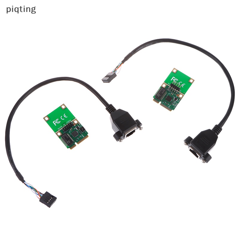 1set Thẻ Mạng Mini PCI-E 1000Mbps Gigabit Ethernet RJ45 LAN Có Dây Tích Hợp