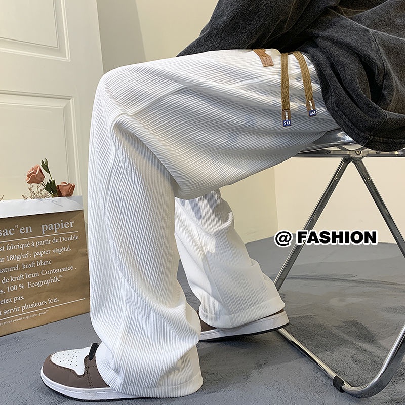 Quần Dài Ống Rộng Thời Trang Mùa Hè Dành Cho Nam