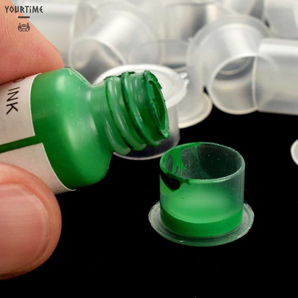 Giá Đỡ Cốc Mực Xăm Bằng Nhựa Trong Suốt Tiện Dụng