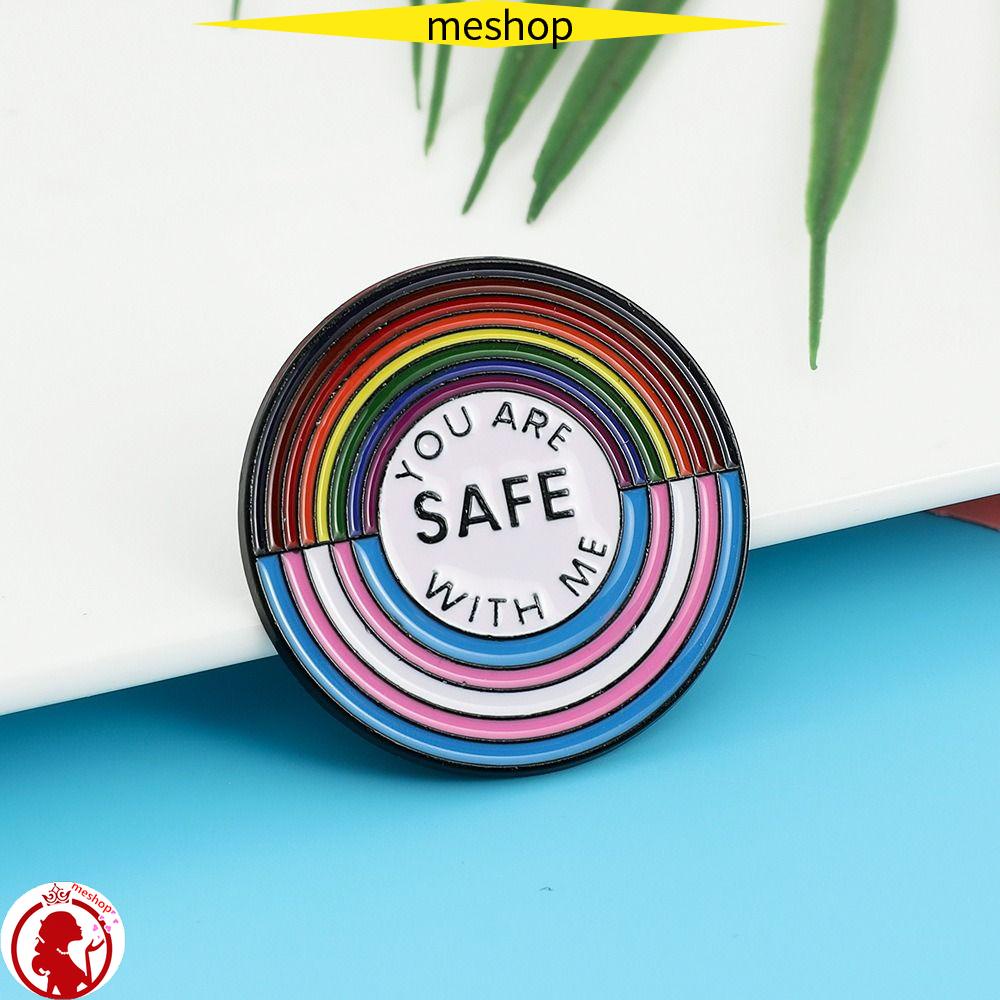 Ghim Cài Áo Hình Trái Tim Biểu Tượng LGBT