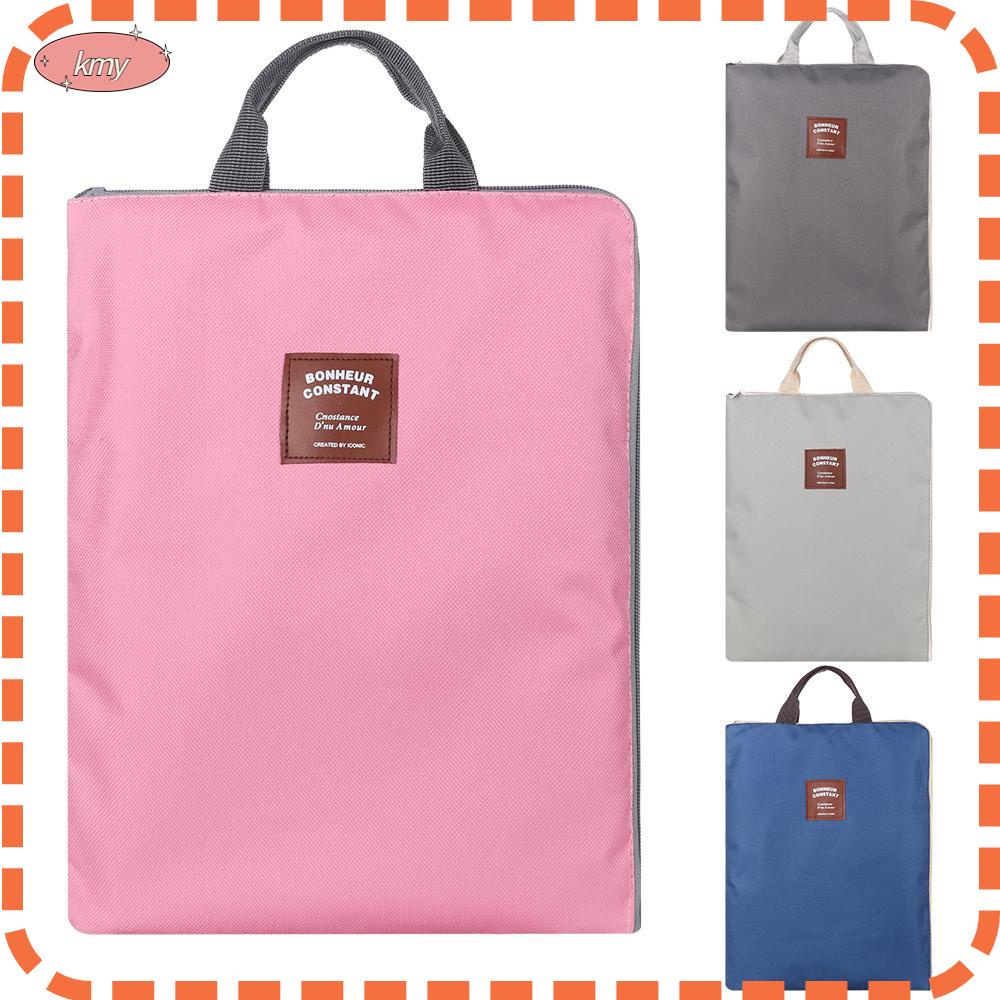 Túi Đựng Tài Liệu Cỡ A4 Có Khóa Kéo Tiện Lợi Vải Oxford