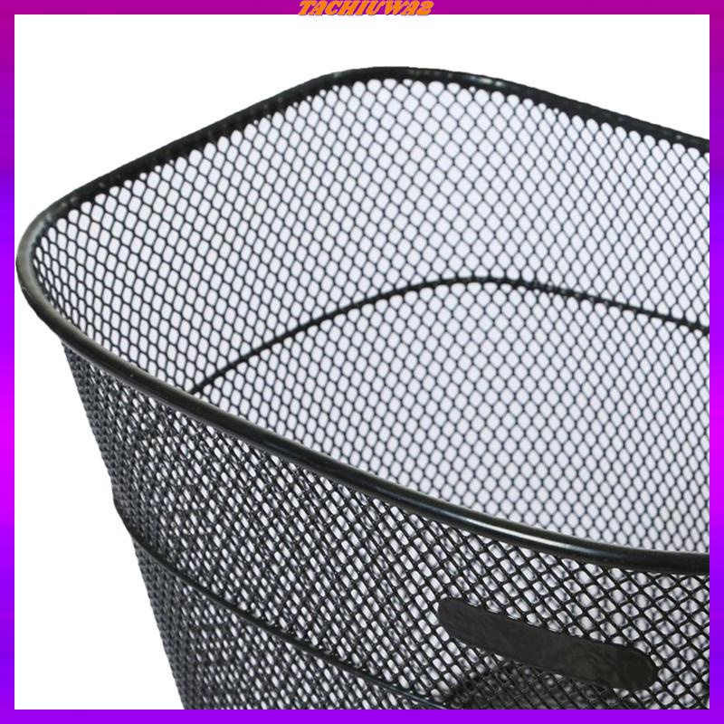 [Tachiuwa2] Giỏ Xe Đạp Bền Bỉ Chống Rỉ Sét Dùng Đi Mua Sắm / Đi Học / Đạp Xe