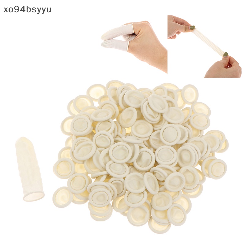 Set 100 / 200 / 300 Găng Tay Nhựa xo94bsyyu Chuyên Dụng Cho Salon Làm Móng