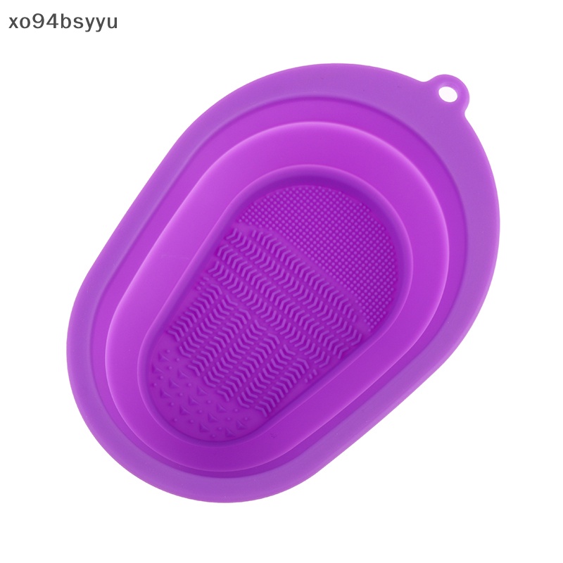 Xo94bsyu Dụng Cụ Vệ Sinh Cọ Trang Điểm Có Thể Gập Lại Tiện Dụng VN