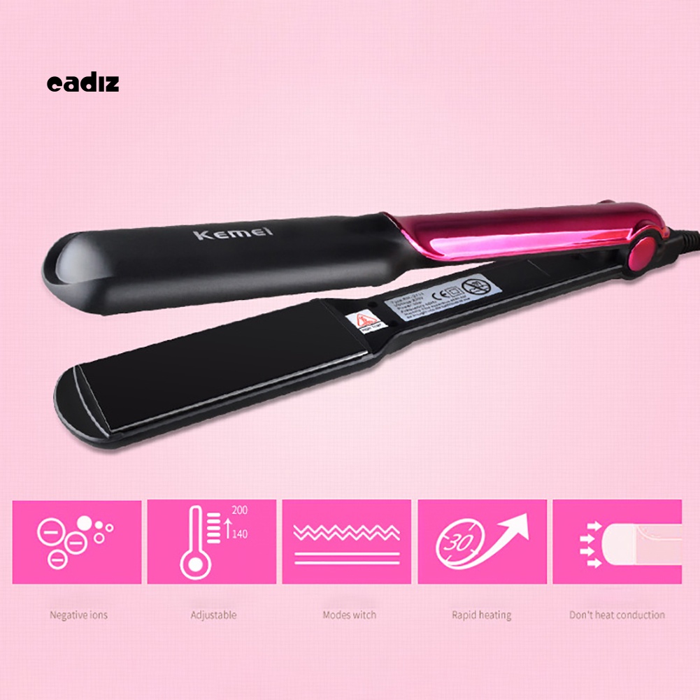 Máy Duỗi Tóc Bằng Sứ Ceramic CADI Kemei KM-2113 Pro