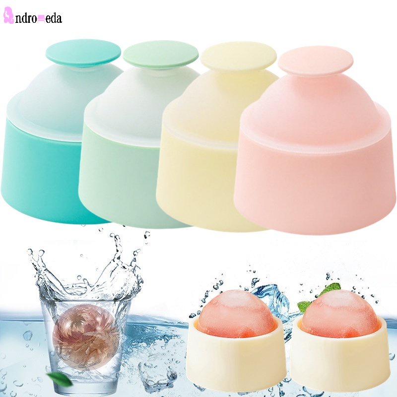 1 Khuôn Làm Đá Hình Cầu Bằng Silicone Cấp Thực Phẩm