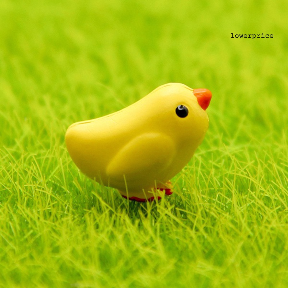 Set 12 Mô Hình Gia Đình Gà Đẻ Trứng Mini Trang Trí Sân Vườn / Nhà Búp Bê