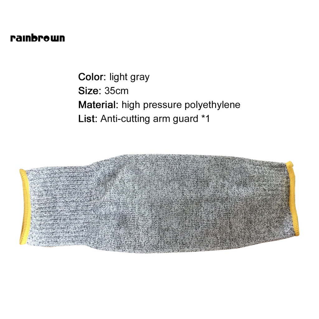 Ống Tay Áo Chống Cắt Tay Thoáng Khí Thân Thiện Với Da 5 Cấp Độ Chống Cắn