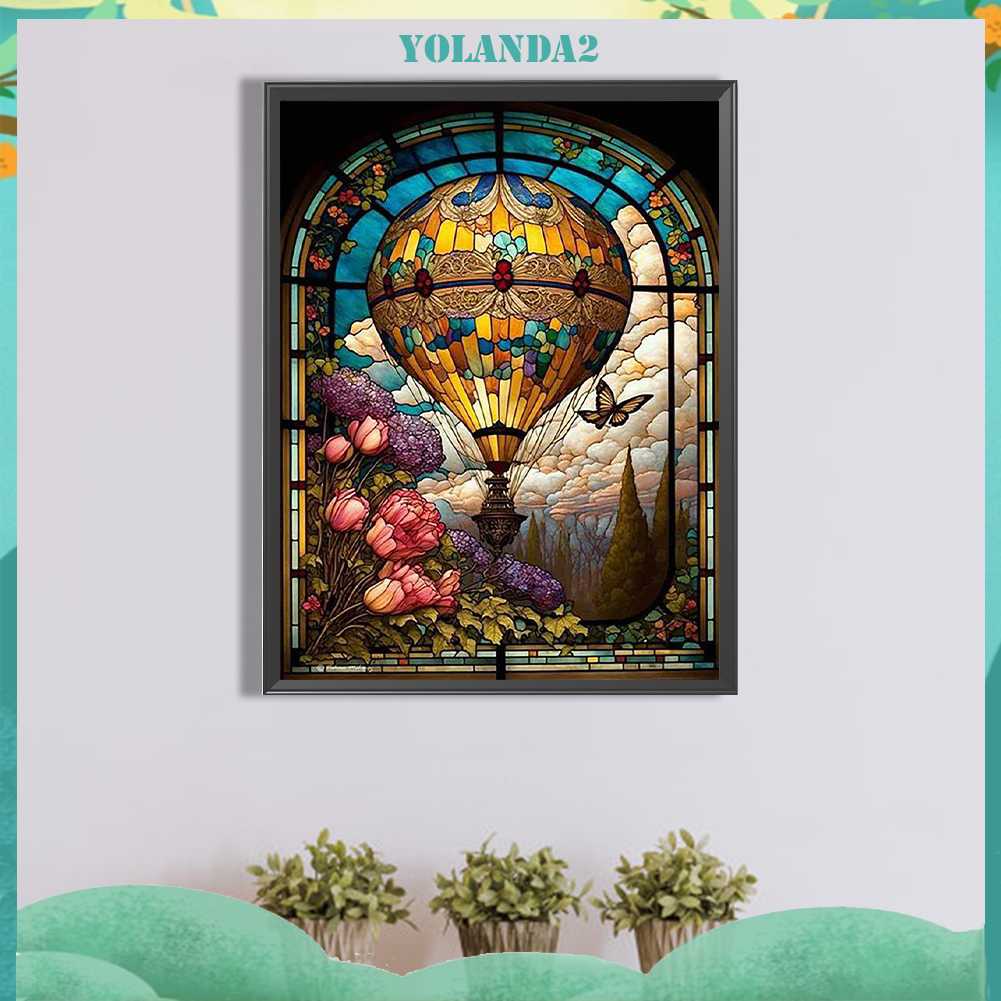 Bộ Tranh Đính Đá 5D Họa Tiết Bong Bóng Kính Độc Đáo DIY Dùng Trang Trí Nhà Cửa