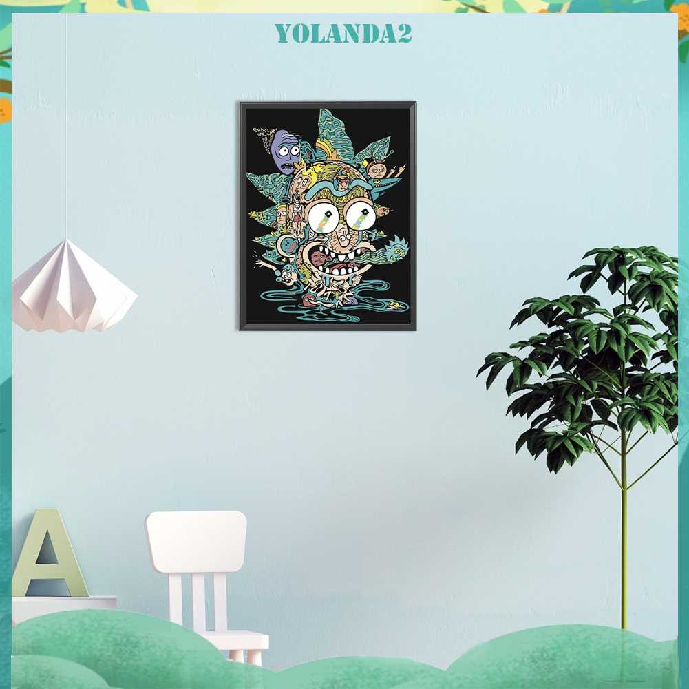 Tranh Đính Đá Kim Cương Toàn Bộ 5D DIY Hình Đầu Lâu