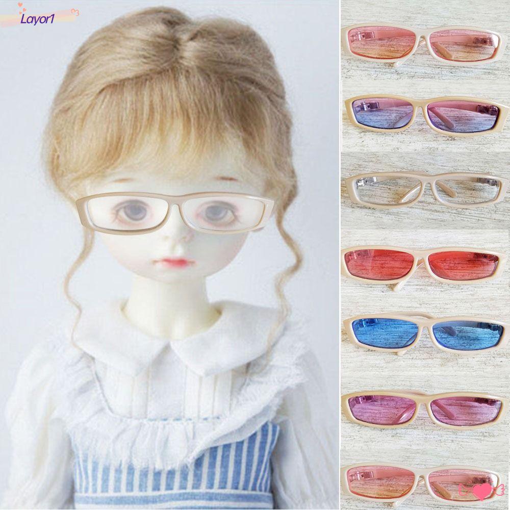 Gọng Kính Hình Vuông Dễ Thương Dành Cho Búp Bê BJD 1 / 4 LAYOR1