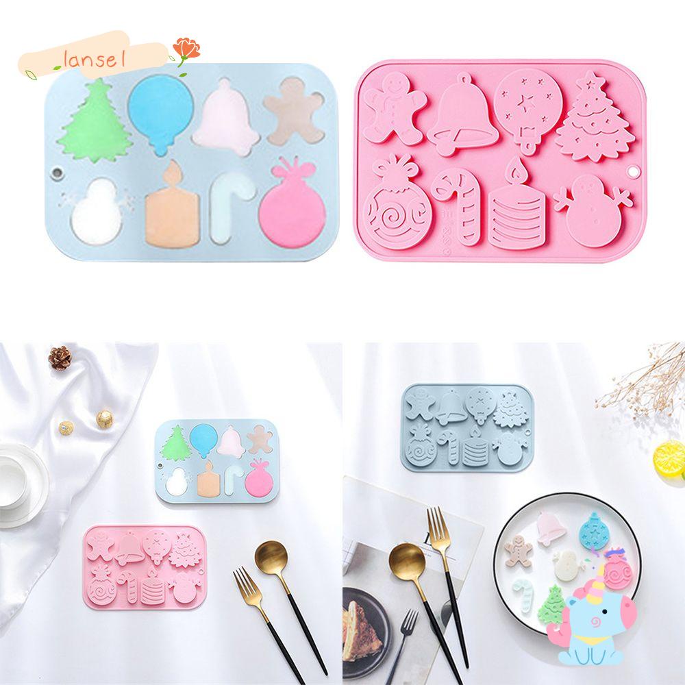 Khuôn Silicone Làm Bánh Chủ Đề Giáng Sinh Đáng Yêu