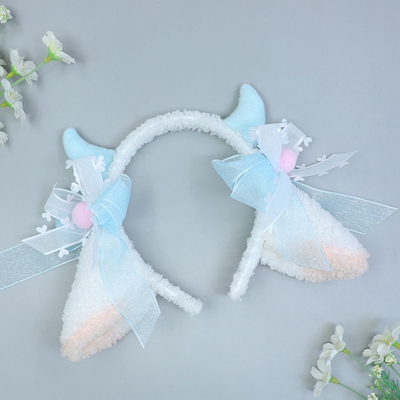 Băng Đô Tai Cừu Lông Xù Đáng Yêu Dành Cho Bé Gái Hóa Trang