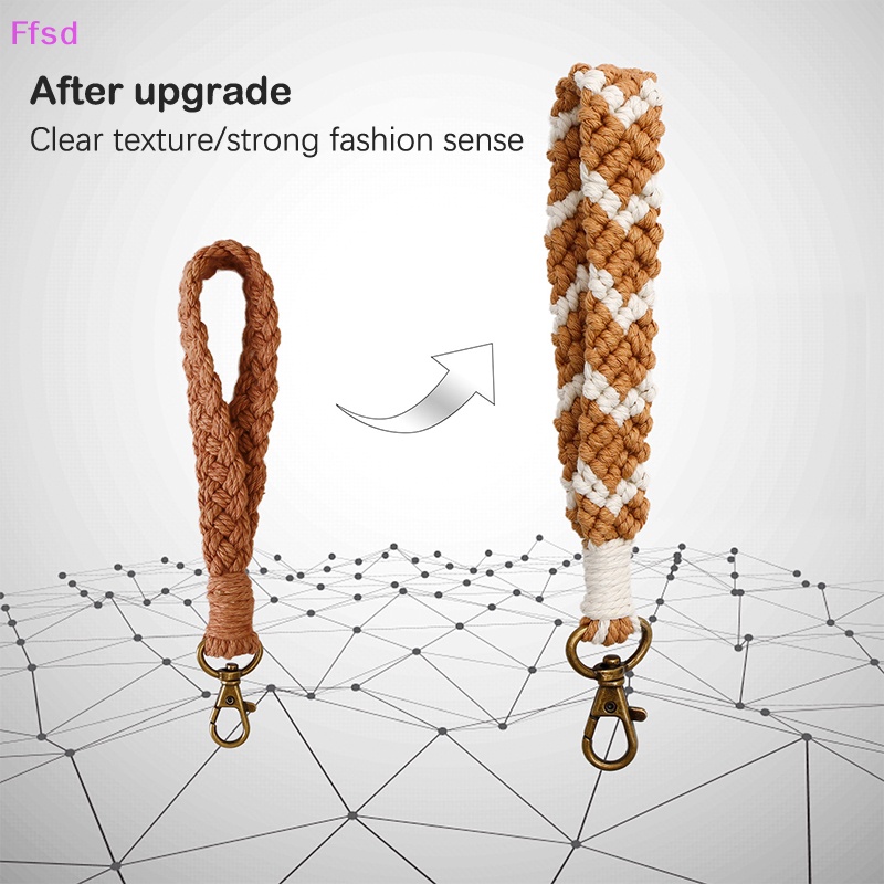 {Ffsd} Vòng Đeo Tay Cotton Bện Thủ Công Sáng Tạo Phong Cách Macrame Hobo Thời Trang Cho Nữ * Bán Chạy *