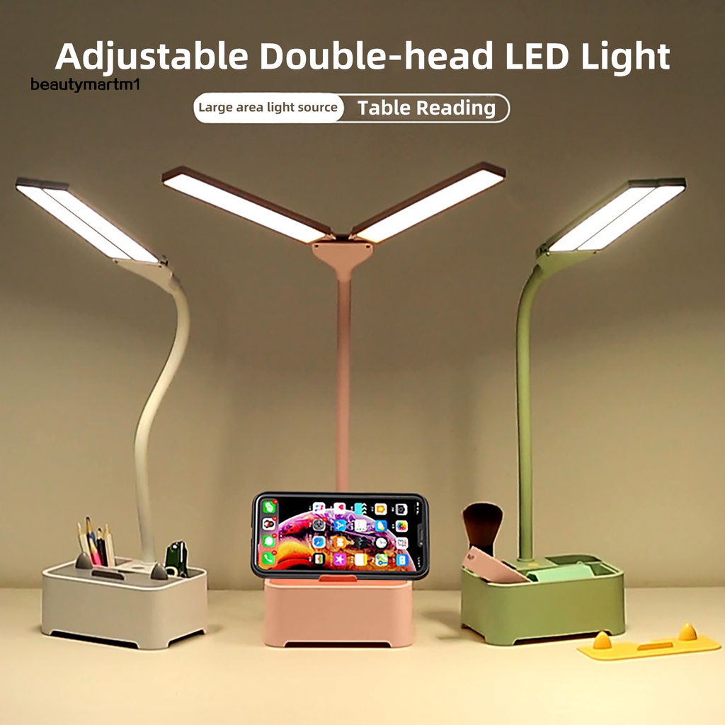 Đèn LED Đọc Sách Hai Đầu Đa Năng BMM1] Có Thể Điều Chỉnh Cho Sinh Viên