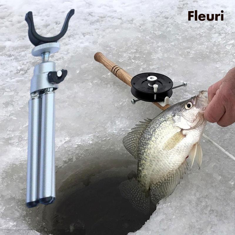 Giá Đỡ Cần Câu Cá Mùa Đông Gấp Gọn Tiện Dụng