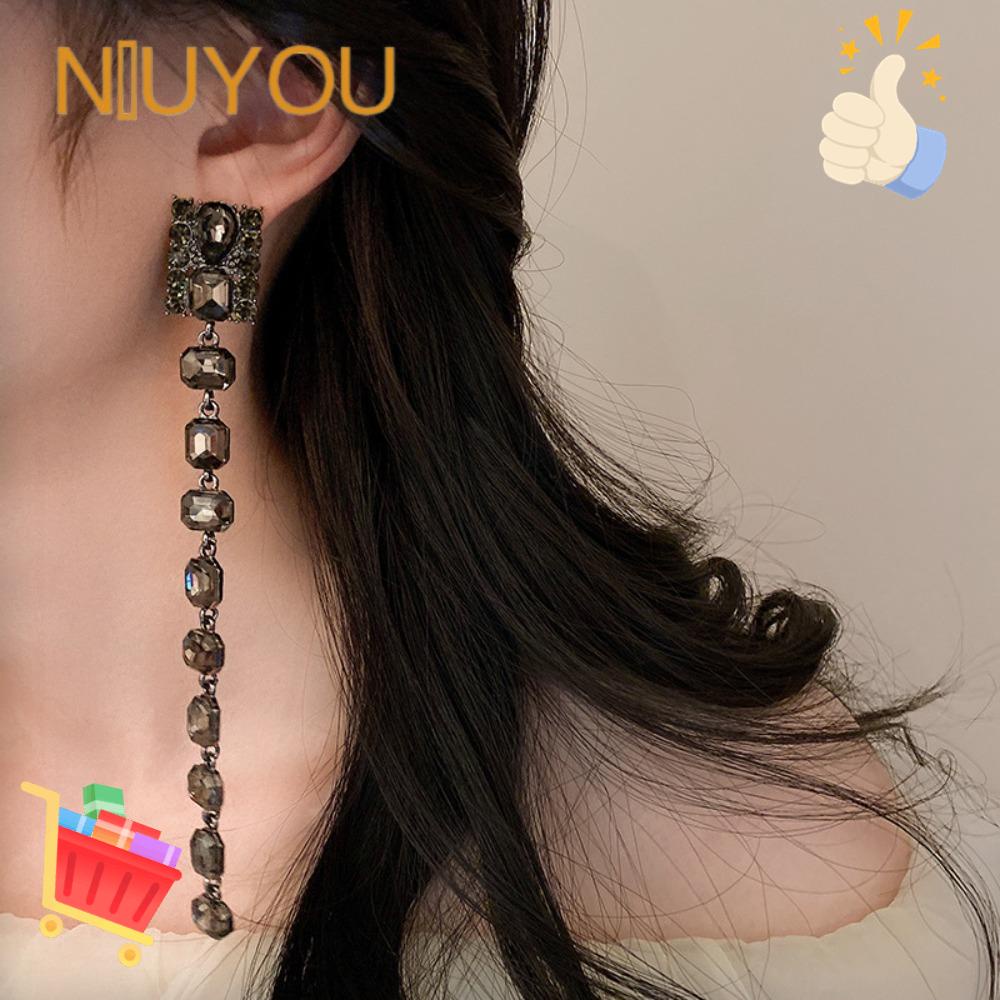 Khuyên Tai Hình Vuông Thanh Lịch|Bông Tai Đinh Tán Thiết Kế Cá Tính Thời Trang